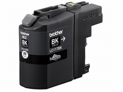 【2個セット】ブラザー 純正品 インクカートリッジ ブラック LC117BK-2P 【送料無料】