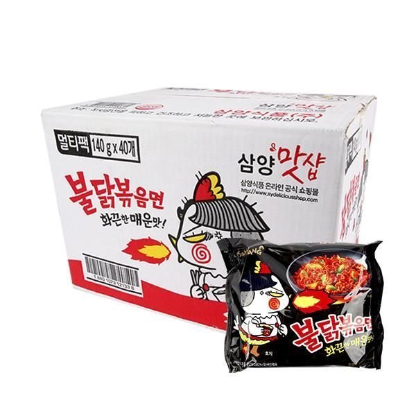 憧れ 三養プルダックポックンミョン140g40入一箱袋ラーメンも 韓国麺類 - flaviogimenis.com.br