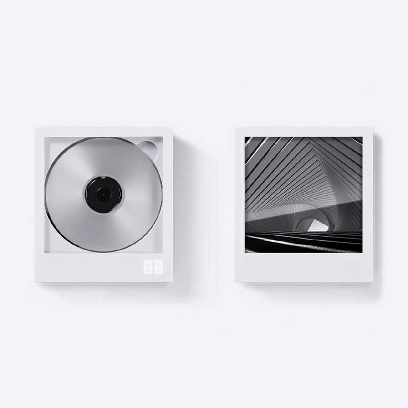 KM5　ワイヤレスCDプレーヤー Instant Disk Audio ホワイト　CP1-001-W
