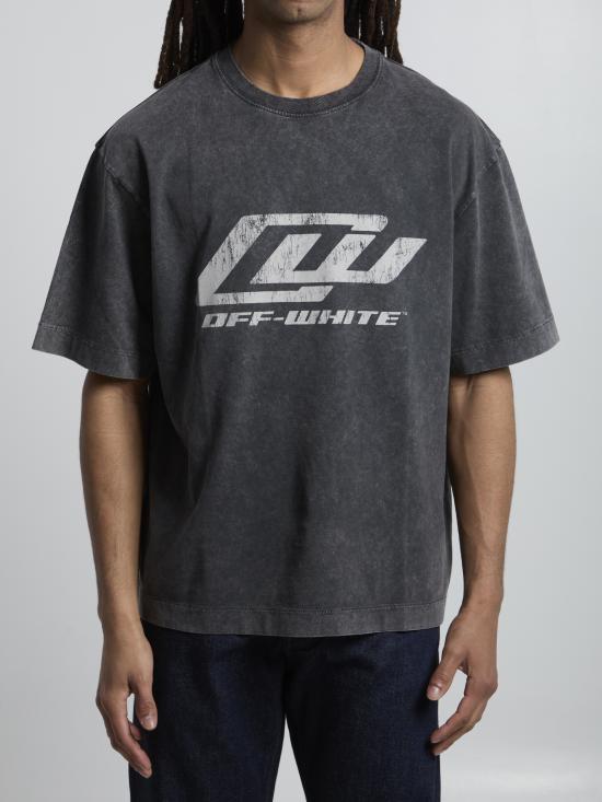 OFF WHITE Men T-Shirts OMAA120S26 BLACK