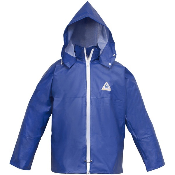LOGOS ロゴス レインアタッカー ジャンパー ブルー LL 防水 撥水 耐寒 水産業 沿岸作業 養殖業 水産加工業 レインウェア 12520001