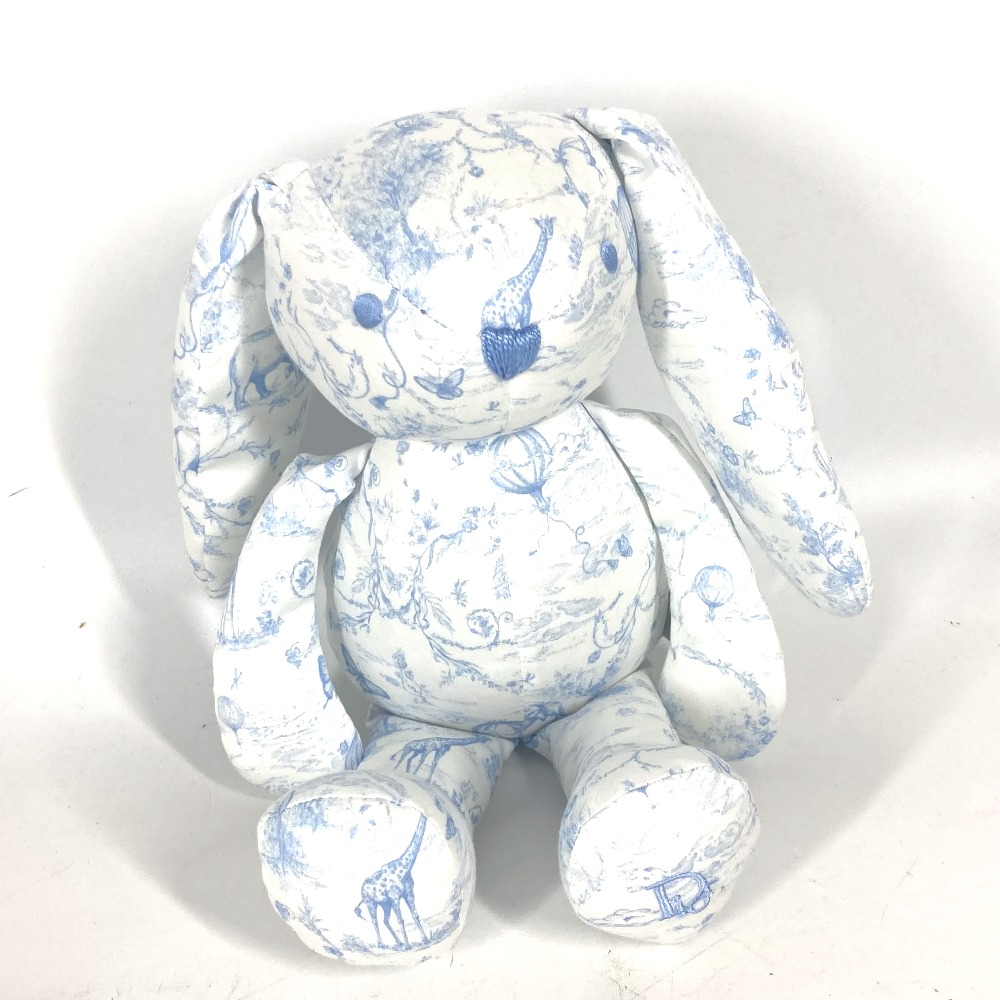 ぬいぐるみ トワルドゥジュイ ラビット うさぎ インテリア コットン ブルー