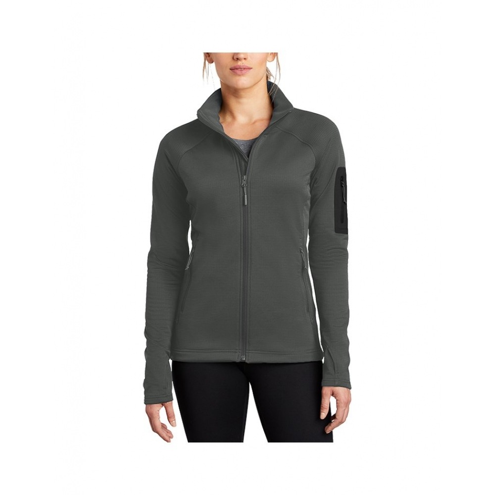 North Face 女性用フリースジップアップロングスリーブ