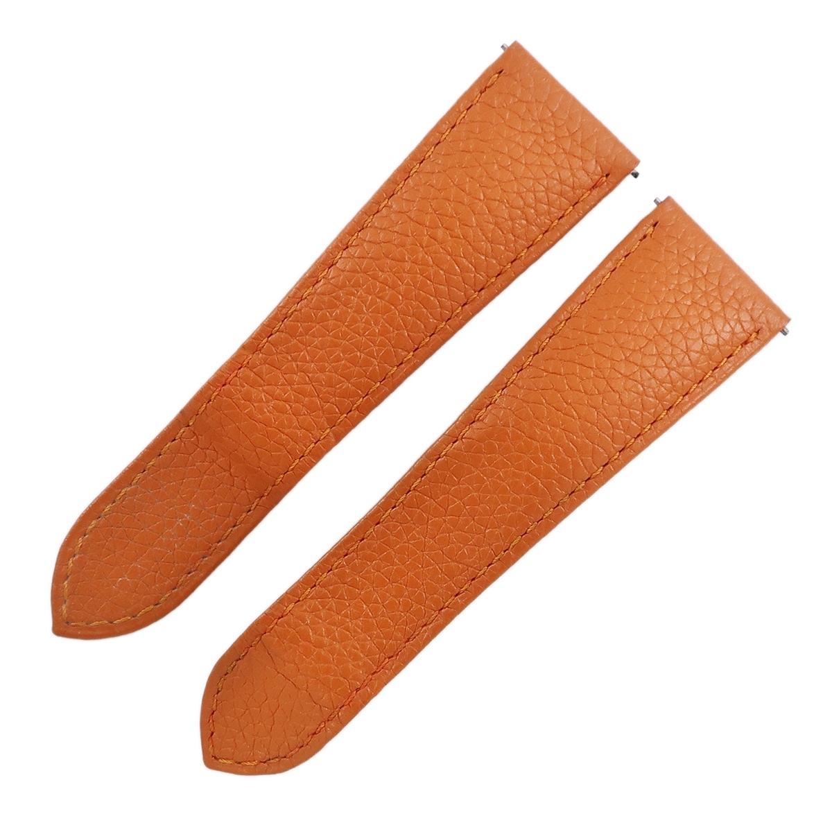 メンズ 純正 Dバックル用 替え バンド ベルト ストラップ 23ｍｍ 橙 3年保証