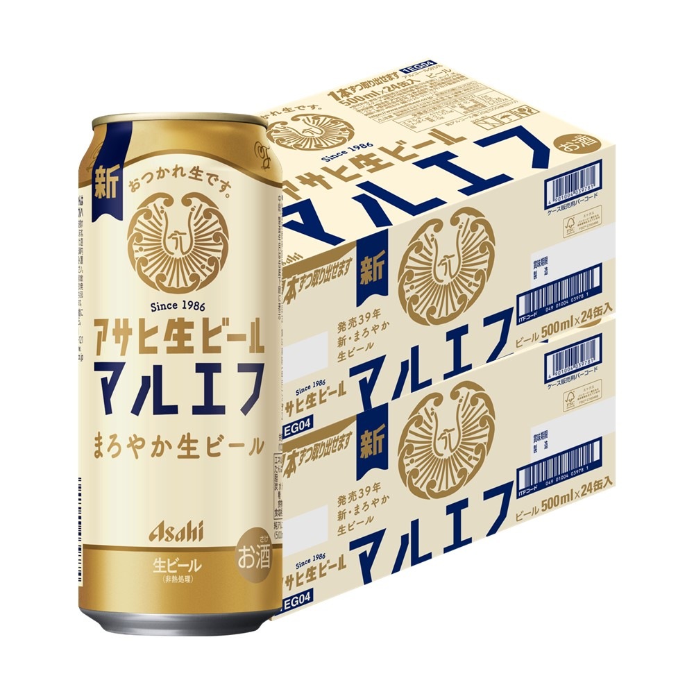【送料無料】アサヒ 生ビール マルエフ 500ml48本【北海道沖縄県東北四国九州地方は必ず送料がかかります】