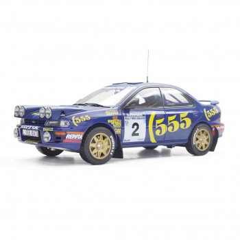 サンスター スバル インプレッサ 555 94ニュージーランド 優勝 2 C.McRae/D.Ringer 1/18スケール 5521