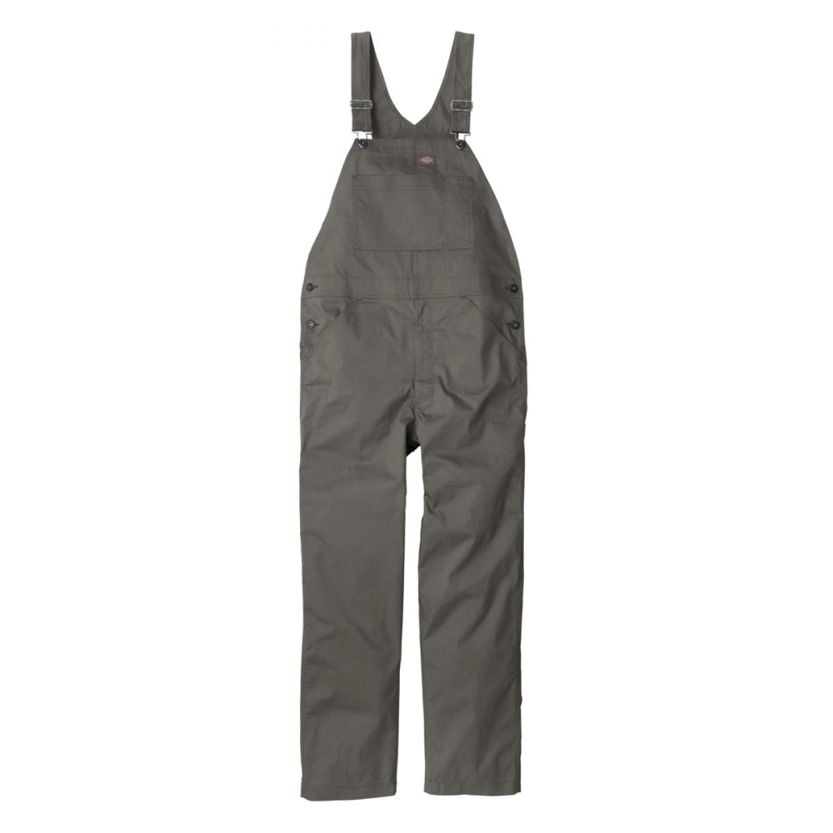 Dickies ディッキーズ ライトT/Cストレッチ オーバーオール アーミー XXL D-6702 接触冷感 吸汗 速乾 夏 コーコス 作業着 作業服