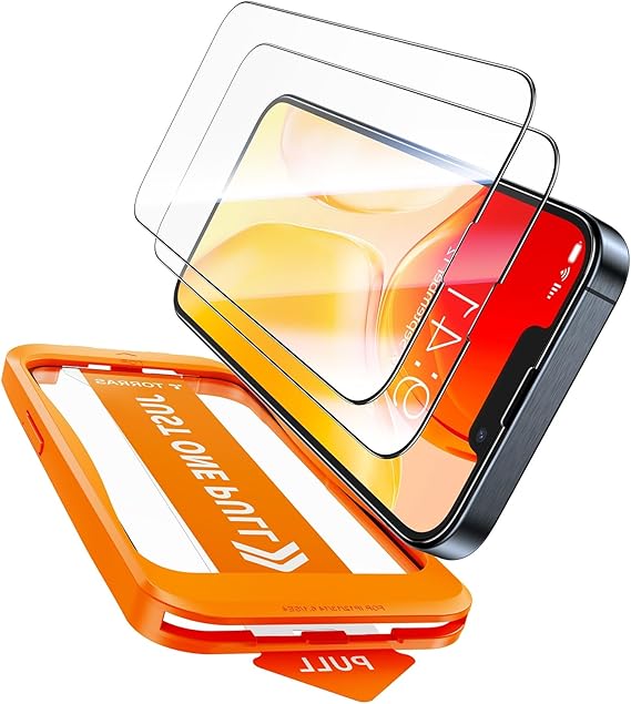 TORRAS 対応 iPhone 16e ガラスフィルム 航空宇宙材料 米軍No.1規格 全面保護 10