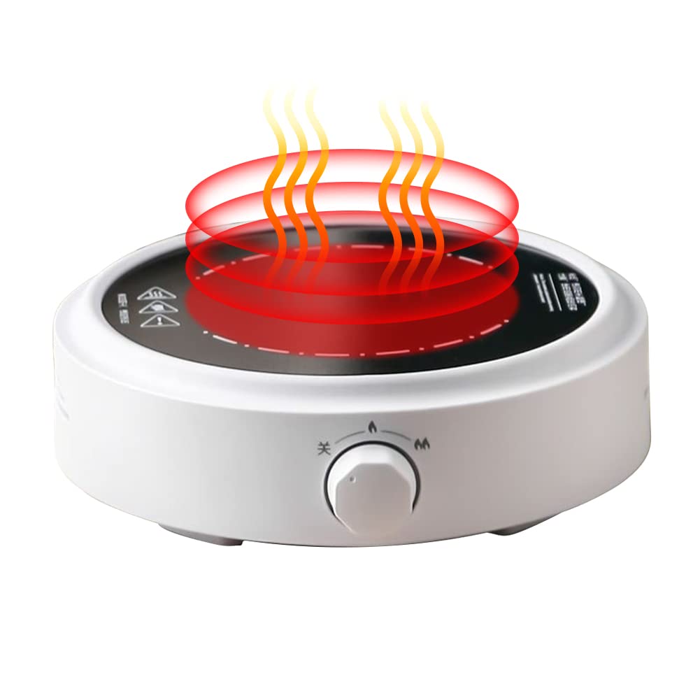 MACOLAUDER 電気ケトルスタンド 100℃ 沸騰・保温 家庭用 しゃぶしゃぶ屋 業務用 1000W 湯沸かし器 小火・大火 電気ポット 防爆防火 湯沸かしポット コーヒー スープ かゆ 湯 小 5,682円