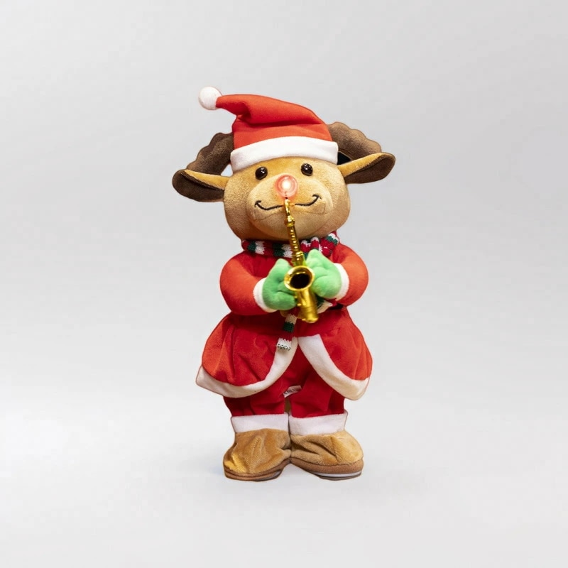 「10％OFFクーポン配布中」動くおもちゃ クリスマスツリーのおもちゃ 踊るサンタクロースのおもちゃ踊るクリスマスツリー 電気歌う踊るク デコレーション オーナメント 飾り物 電池式 音量調整 歌うぬ