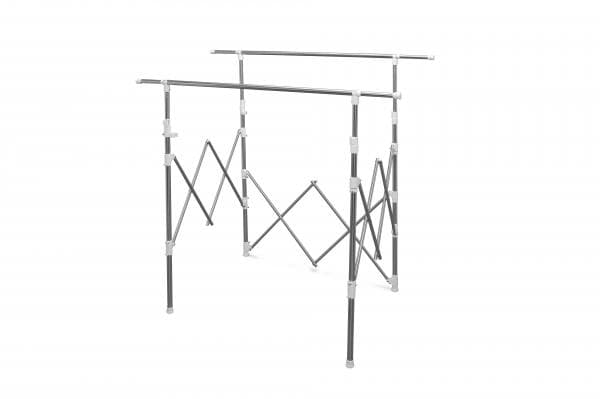 アイリスオーヤマ 伸縮スリム収納物干し SSSM-140 伸縮 室内 物干し スリム 物干スタンド 洗濯 物 ちょい干し