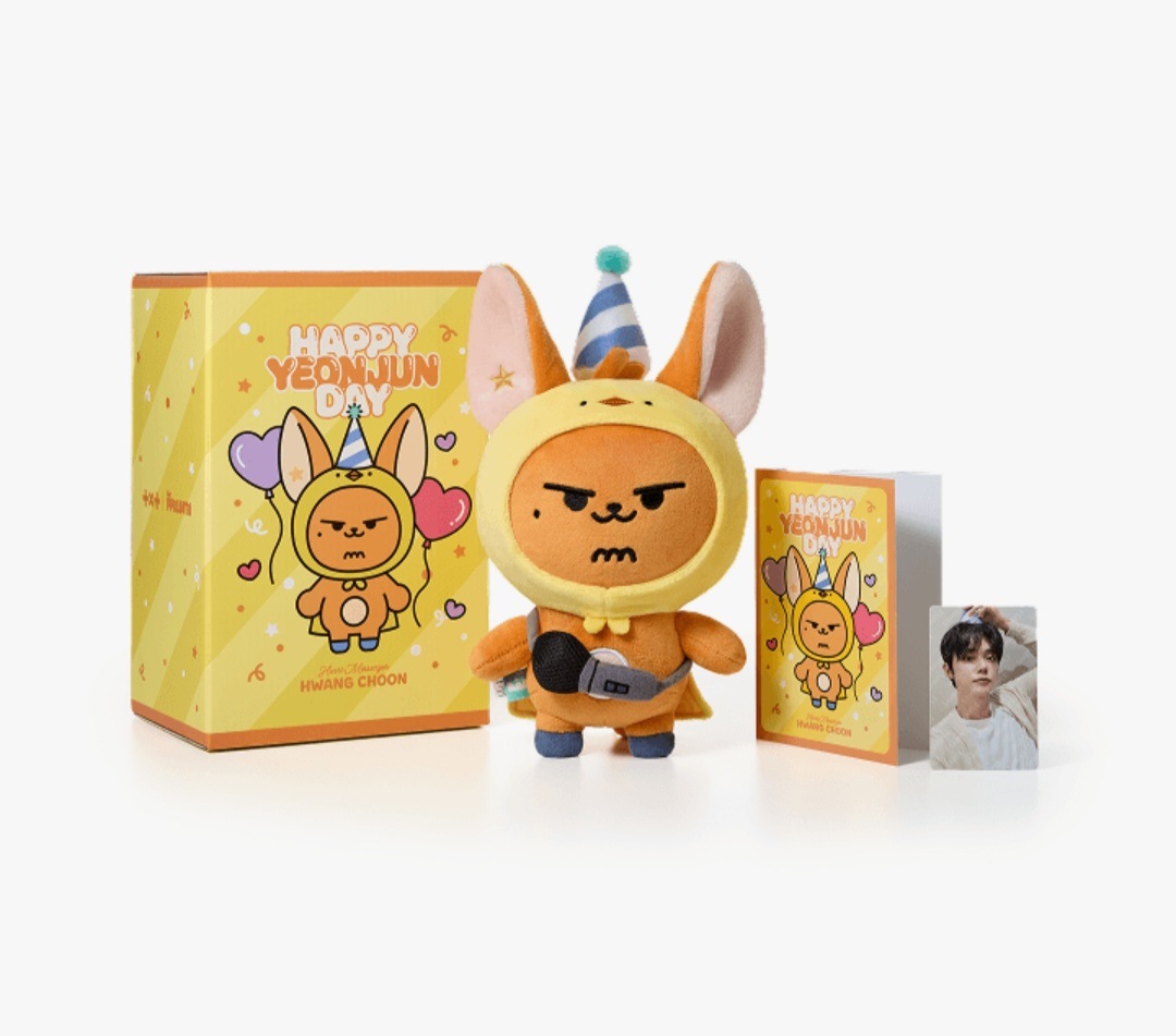 【公式】在庫あり TXT　ヨンジュン(YEONJUN・チェヨンジュン) 誕生日 ファンチュンイ ラージドール セット