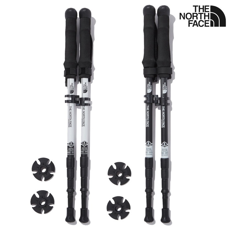 NA5SP00 4 STEP STICK SET 軽量 アウトドア トレッキング 登山 ハイキング 伸縮式 調節簡単 グリップ強め キャンプ ビギナー コーデ提案 マウンテンパーカ トレッキングパンツ