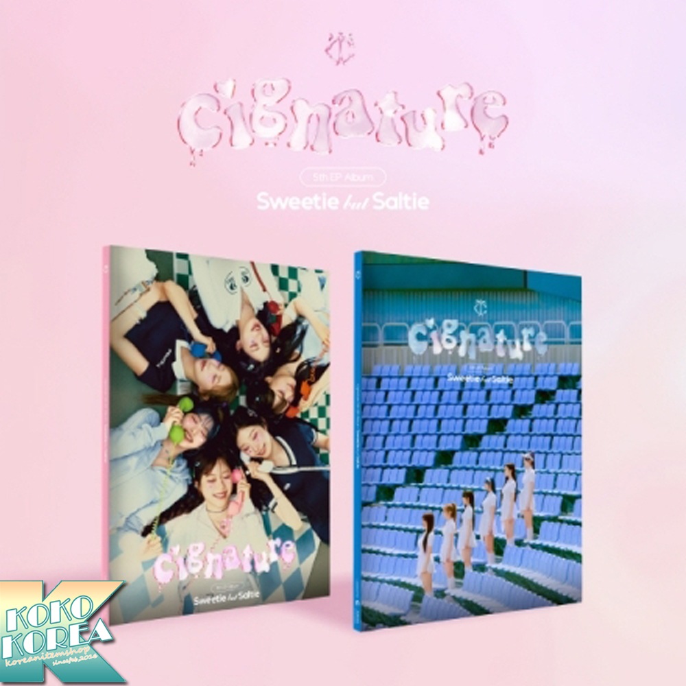 CIGNATURE - EP 5集 [Sweetie but Saltie] 2種セット
