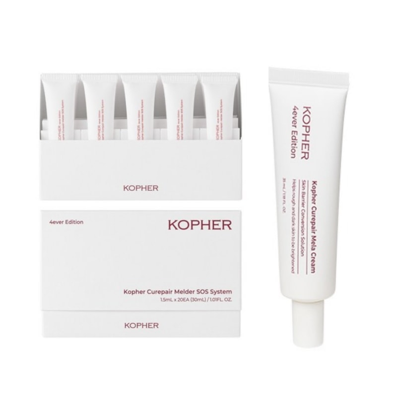 キュリペア メラクリーム 35ml+キュリベアSOSメルダーシステム (1.5ml x 20本)