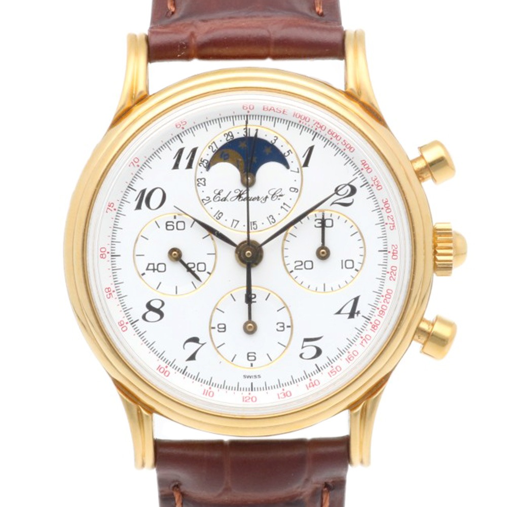 タグホイヤー エドワードホイヤー 腕時計 GP 188.205/1 手巻き 1年保証 TAG HEUER 中古 140,000円