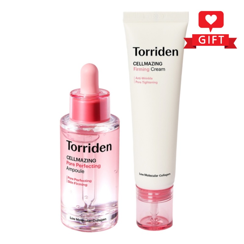 毛穴ひきしめ弾力ケア 2種セット（アンプル30ml＋クリーム60ml）韓国スキンケア