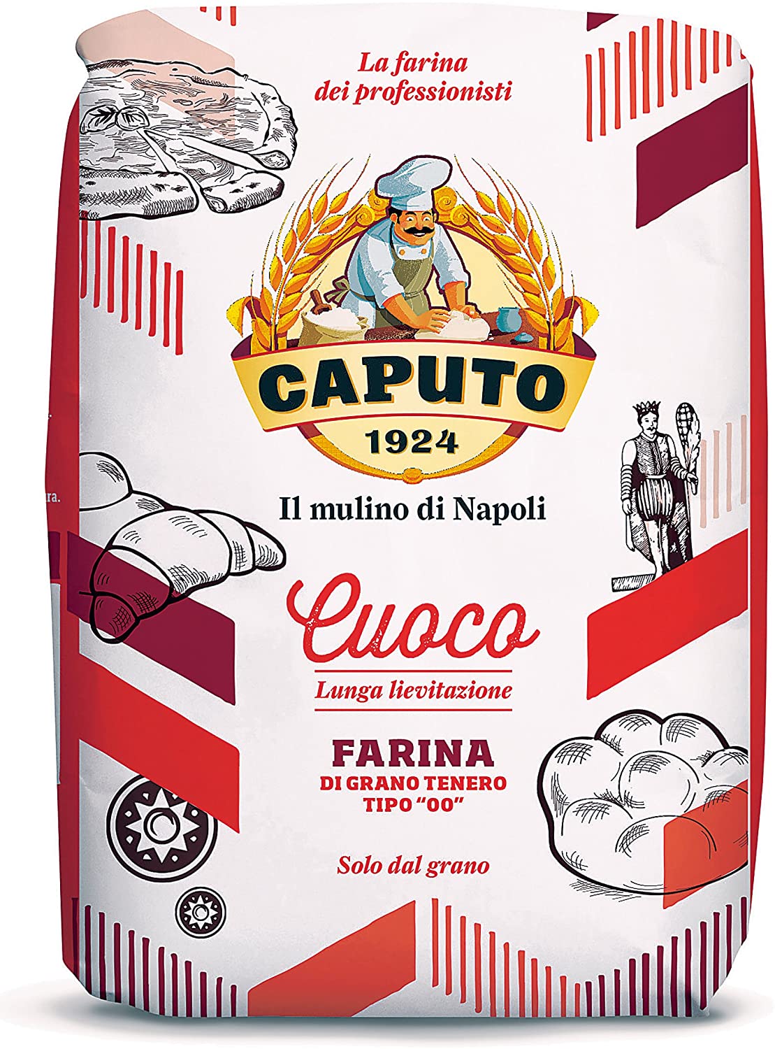 高額売筋】 CAPUTO(カプート) サッコロッソ 1袋 1kg クオーコ 粉類 - flaviogimenis.com.br