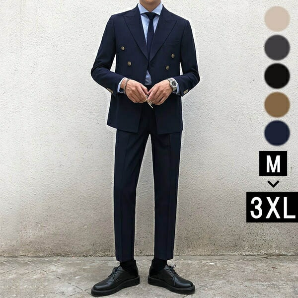 メンズ スーツ 二つボタン ビジネススーツ suit 細身 スリムスーツ フォーマルスーツ 紳士服 二次会 結婚式 卒業式 入学式 面接 通勤 パーティー カジュアルスーツ おしゃれ 無地 春 秋