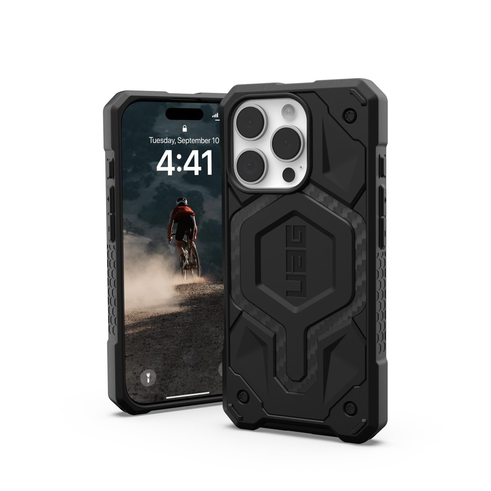 URBAN ARMOR GEAR iPhone 16 Pro 2024対応耐衝撃ケース MAGSAFE対応 MONARCH PRO カーボンファイバー 【日本正規代理店品】 UAG-IPH24MA-P