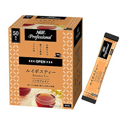 他サイト： AGF プロフェッショナル ルイボスティー1杯用 50本 粉末 1.3グラム (x 50)の商品画像