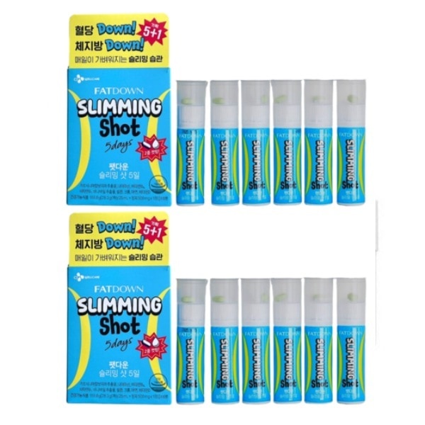 ファットダウン スリーミングショット 5+1入 企画 2箱（12日分）/ダイエット 血糖値 体脂肪 cut 5,289円