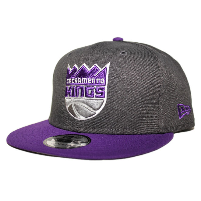 New eraスナップバックキャップ 帽子 9fifty メンズ レディース NBA サクラメント キングス フリーサイズ