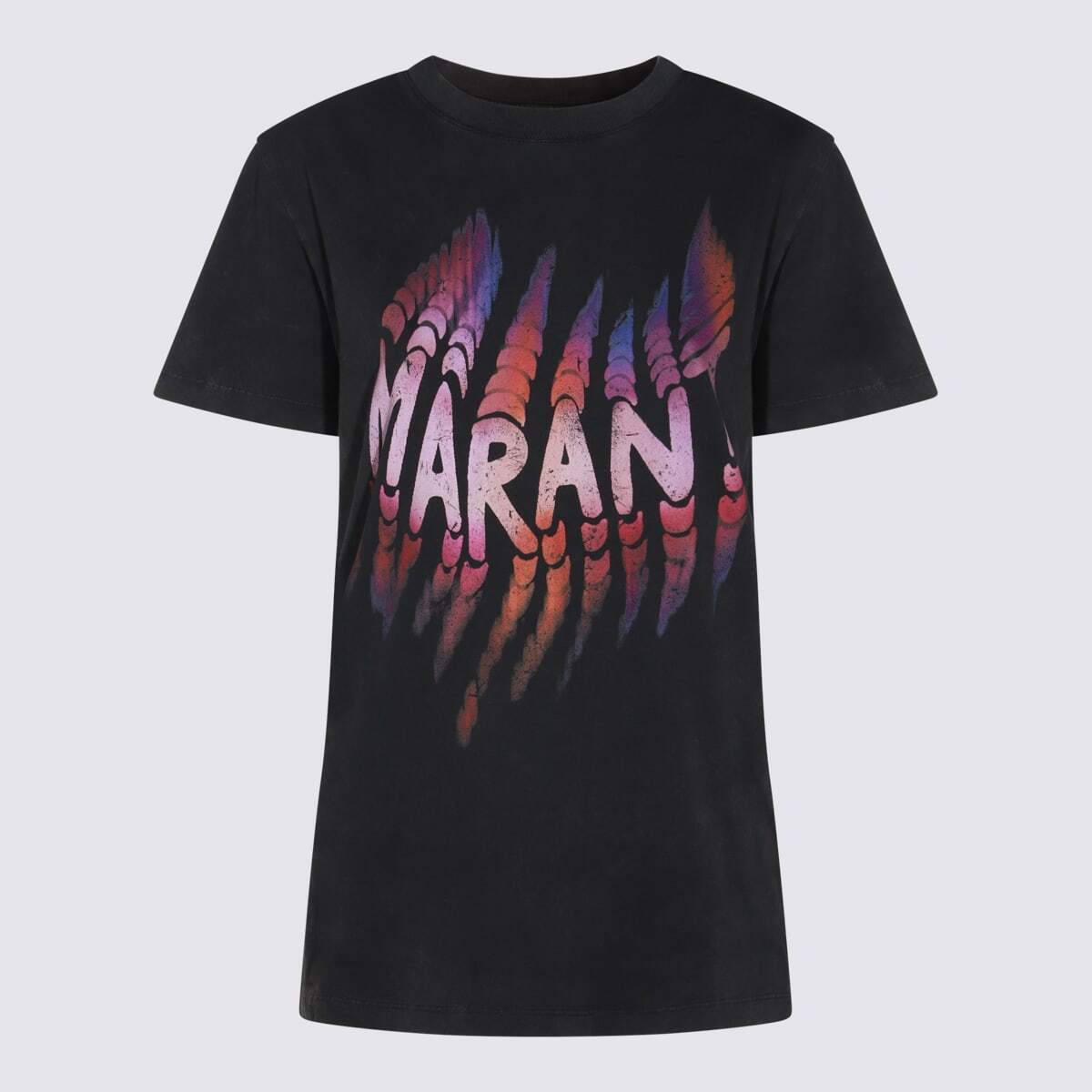 25PTS0147FAC1N07E02FK ブラック 春夏2025 Tシャツ レディース ia