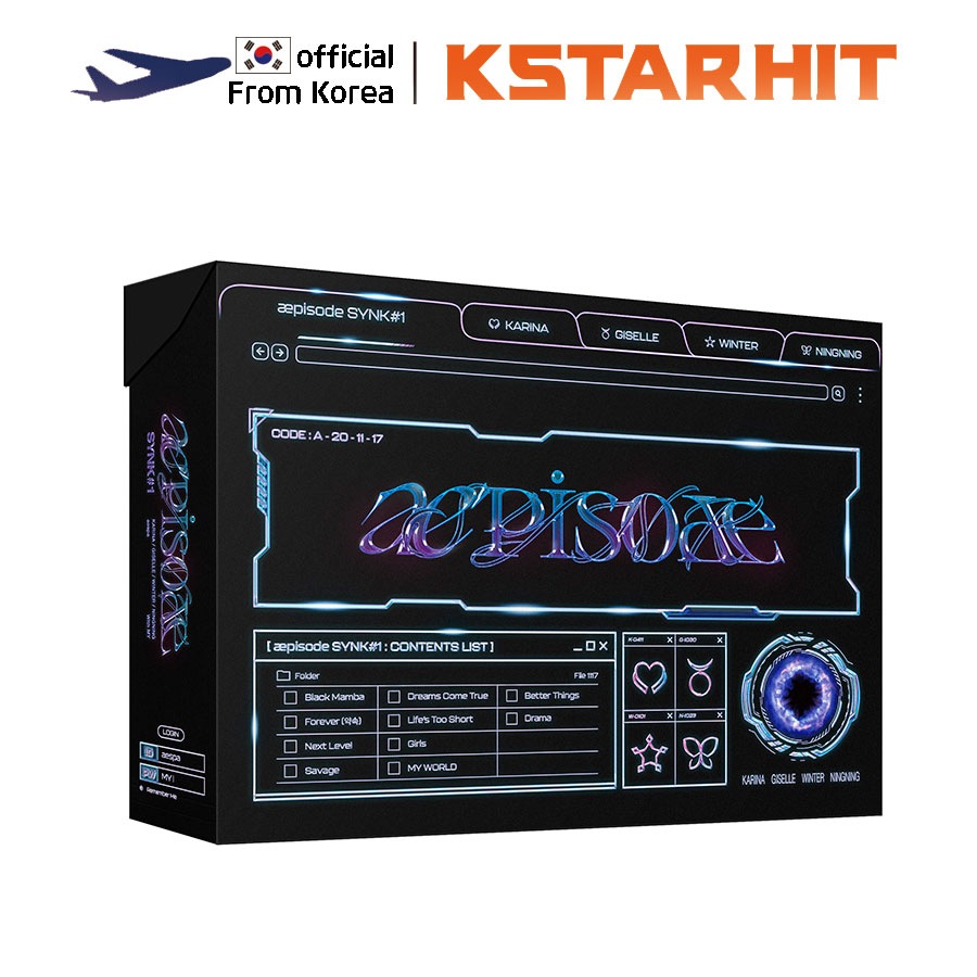 (+SHOP特典/ Digital Code) aespa - æpisode SYNK#1