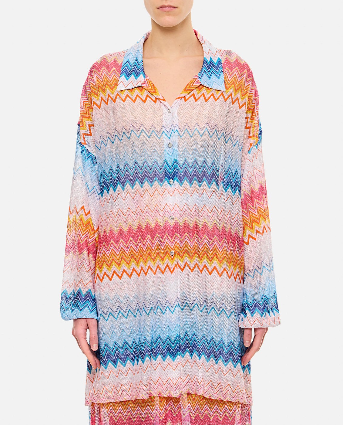 MC24SK00BR00ZYMULTICOLOR 春夏2025 ブラウス レディース ia