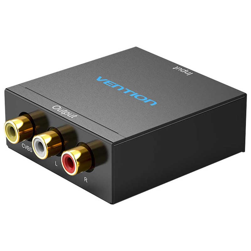 VENTION　HDMI to RCA 変換器 ブラック メタルタイプ ［HDMIRCA］　AE-2526