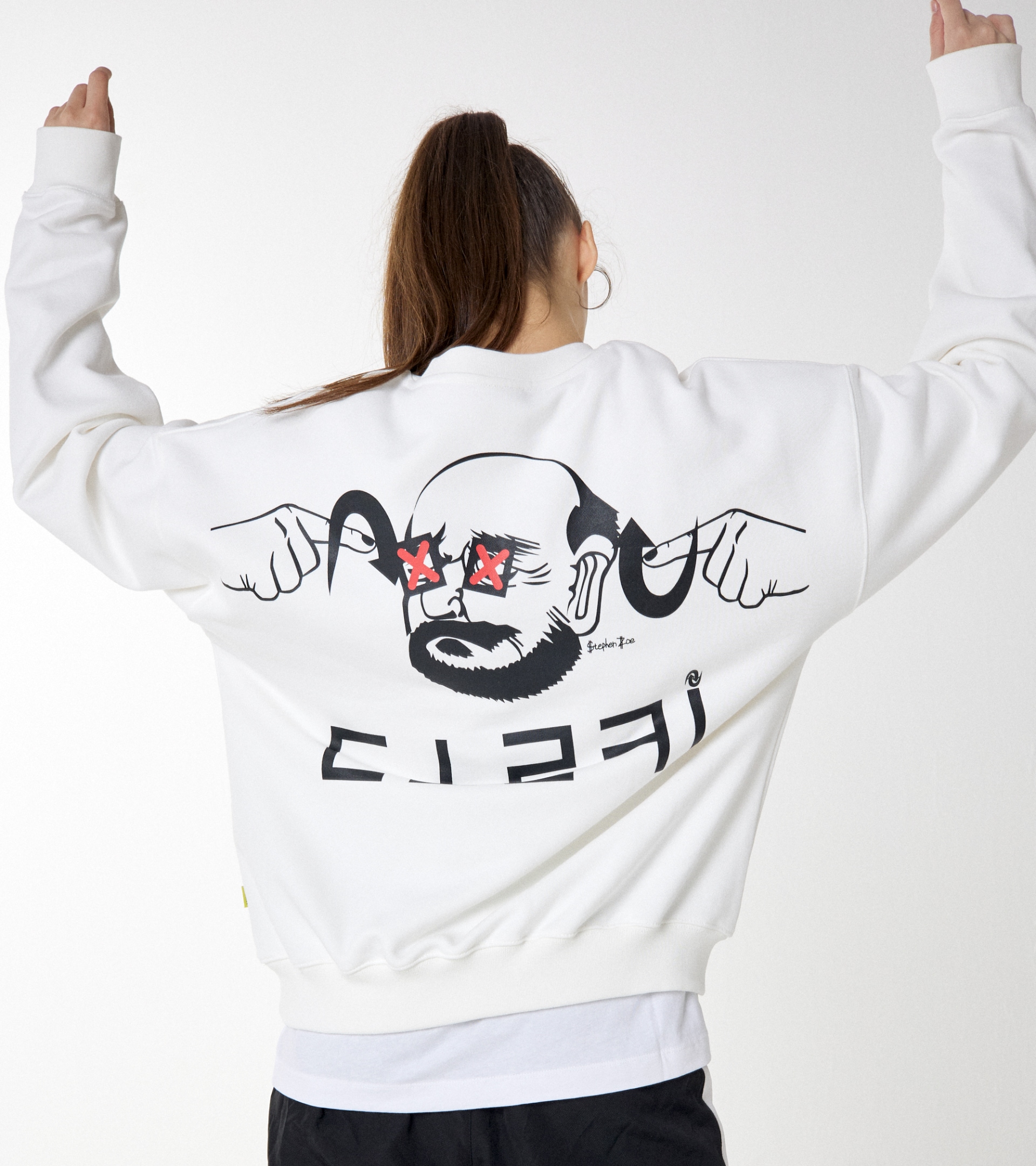 돌키 DHARMA SWEAT SHIRT CREAM WHITE 7,140円