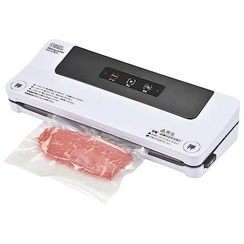 オーム電機 真空パック機 密封パック器 COK-E-SL01 08-1120 真空パック器 フードシ