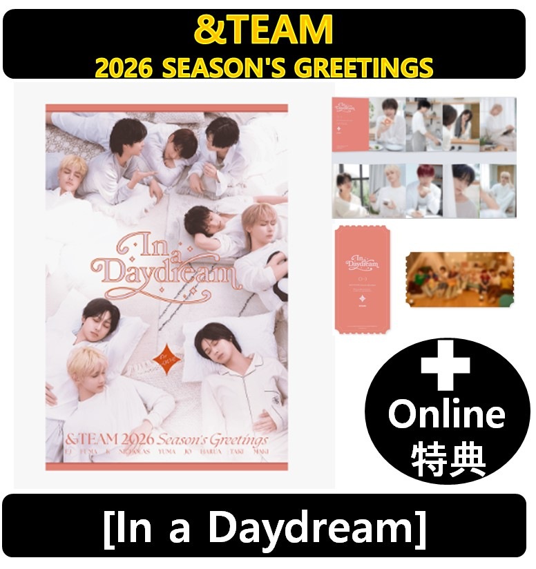 【Online特典】[&TEAM] - 2026 SEASONS GREETINGS [In a Daydream]