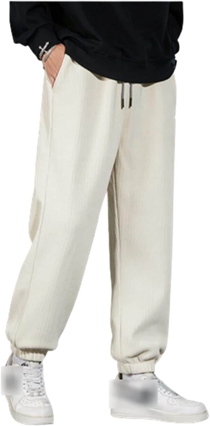 コーデュロイパンツ ロングパンツ メンズ 裏起毛 冬 スウェットパンツ ジョガーパンツ イージーパンツ 無地 ズボン カジュアル スポーツ ブラック オールシーズン 厚手 パンツ M 9,422円