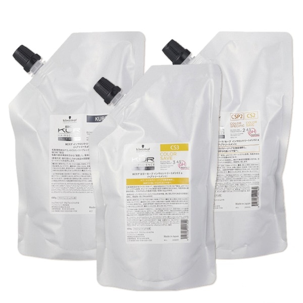 BCクア インサロントリートメント 600g 3点セット カラーセーブ 10,066円
