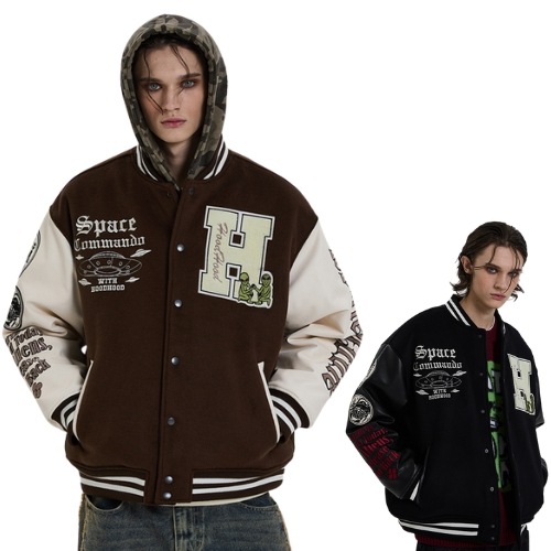 Space Villain Varsity Jacket スタジャン 2色