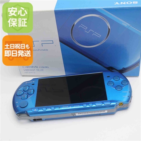 新品未使用 PSP-3000 バイブラント・ブルー game SONY PlayStation Portable 9