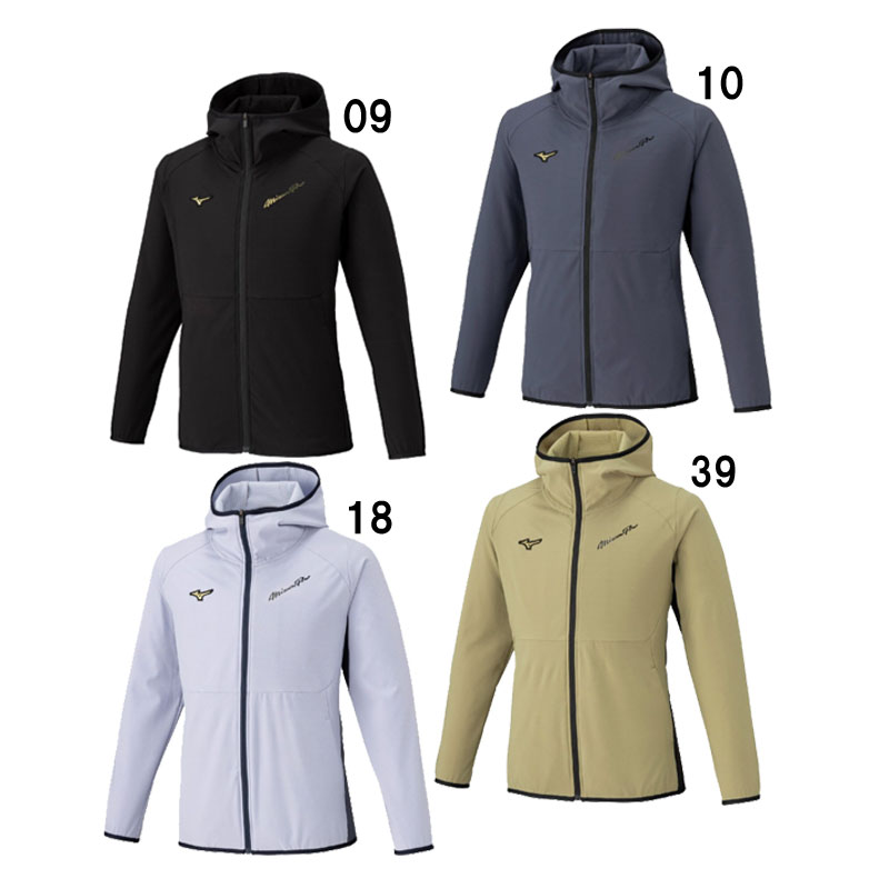 ミズノプロ テックシールドフーディ 野球 ウェア トレーニングウェア (ストレッチ/防風) 25AW (12JECW77)