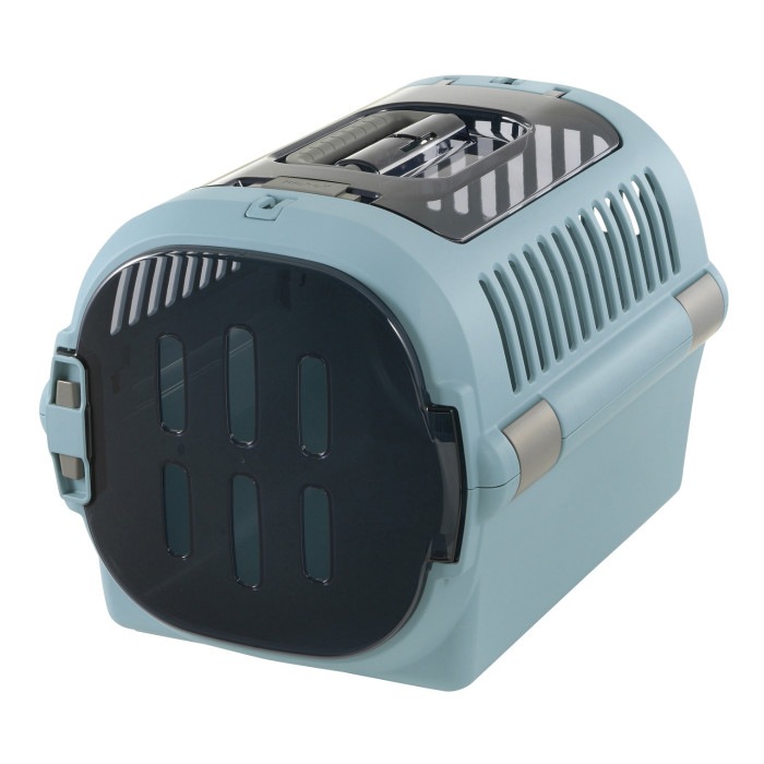 ペットキャリー Mサイズ キャンピングキャリーファイン M R-4945680562041 ブルー