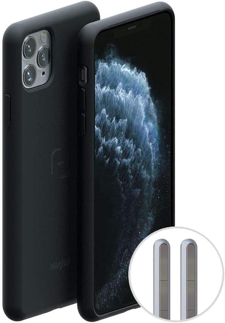 iPhoneケース 11 Pro Max ブラック MBCXIM-BKS2( ブラック, iPhone 11 Pro Max)