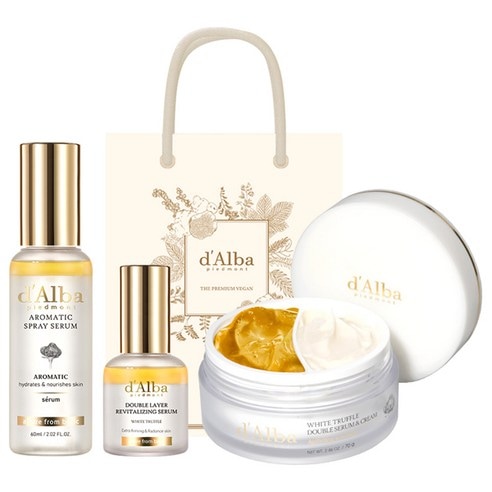 ホワイトトリュフ ファーストアロマティックスプレーセラム 60ml ＋ ダブルレイヤー リバイタライジングセラム 30ml ＋ ダブルセラム＆クリーム 70g