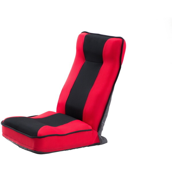ファミリーライフ 整体師さんが推奨する 健康ストレッチ座椅子 レッド(0377540) メーカー直送