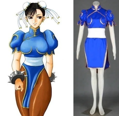 【予約商品】赤字販売 コスチューム 衣装 コスプレ 春麗 チュンリー Fighter Street ストリートファイター