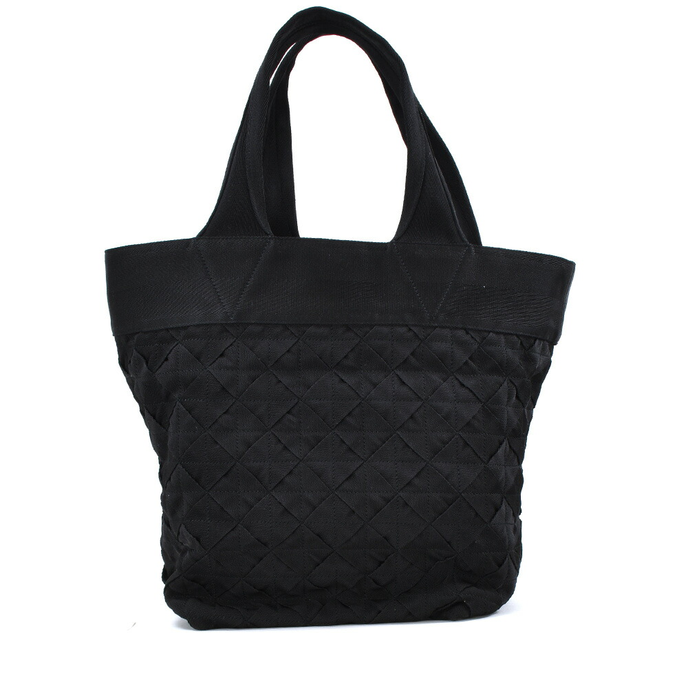 ボッテガヴェネタ トートバッグ メンズ レディース イントレチャート ポーチ付き ブラック 黒 BOTTEGA VENETA[667277v0p51-8803]