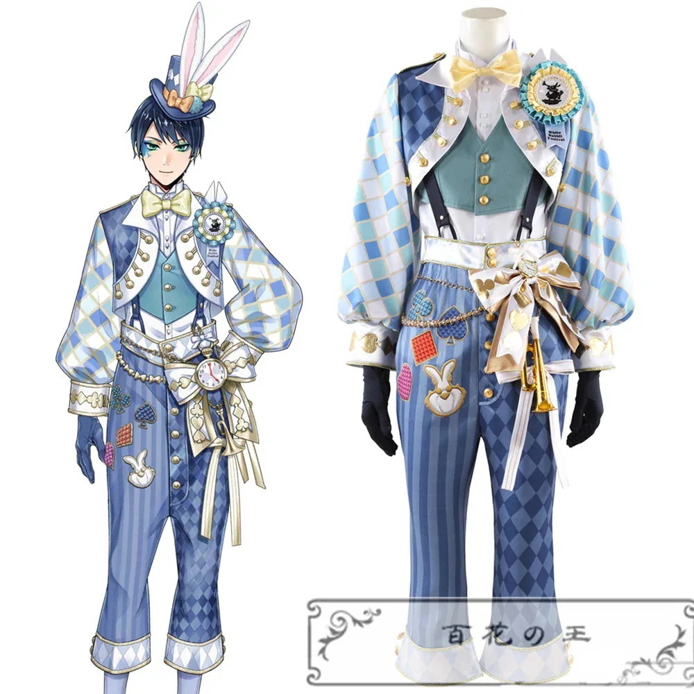 ツイステッドワンダーランド 薔薇の王国のホワイトラビットフェス Deuce デュース ラビットウェア コスプレ衣装 コスチューム 学園祭 イベント 仮装 変装期間限定30％