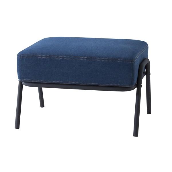 オットマン おしゃれ デニム調 スタイリッシュ インテリア