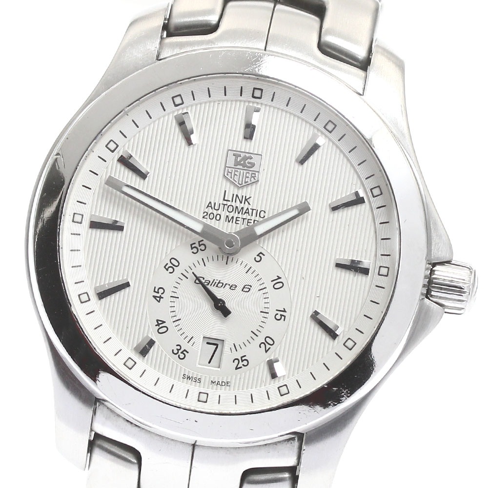 タグホイヤー TAG HEUER WJF211B リンク キャリバー6 デイト 自動巻き メンズ _868202【中古】