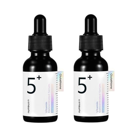 5番 白玉グルタチオンＣ美容液, 30ml, 2個