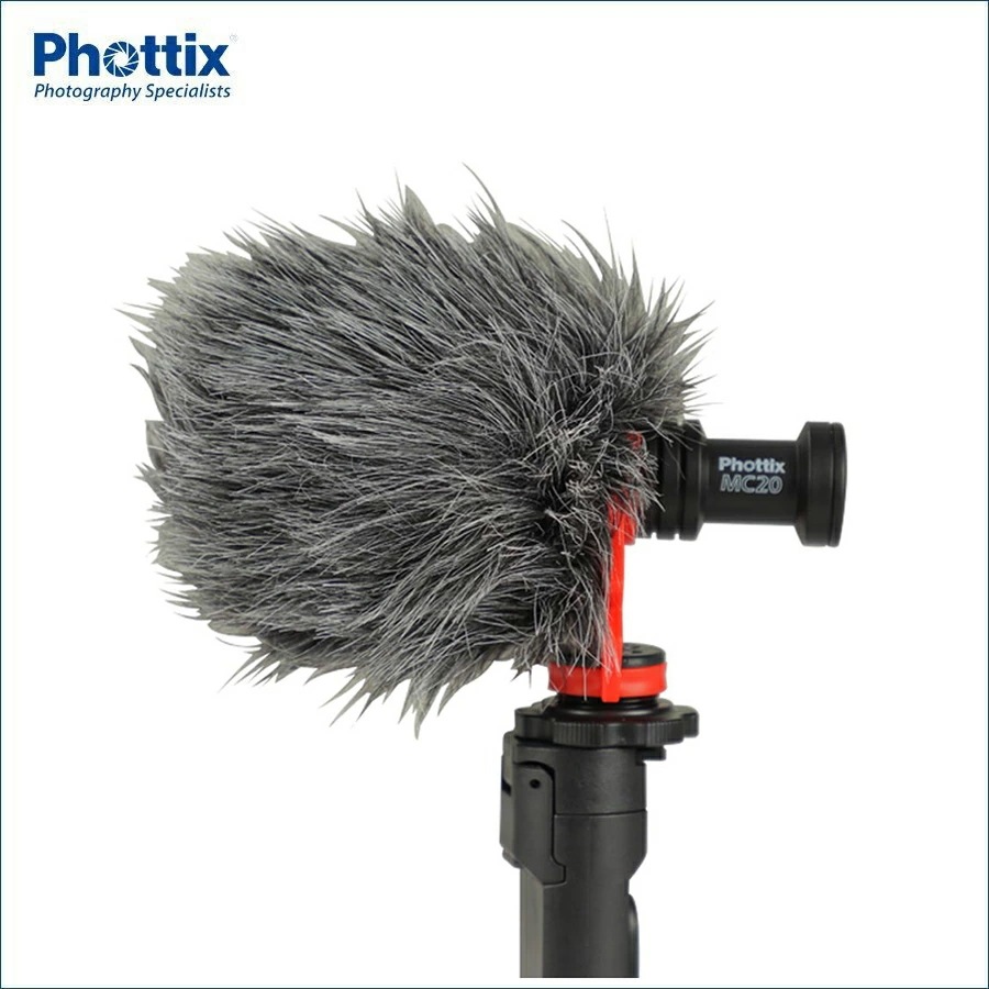 Phottix(フォティックス) MC20 MicroPhone Kit スマートフォン用三脚付き マイクキット